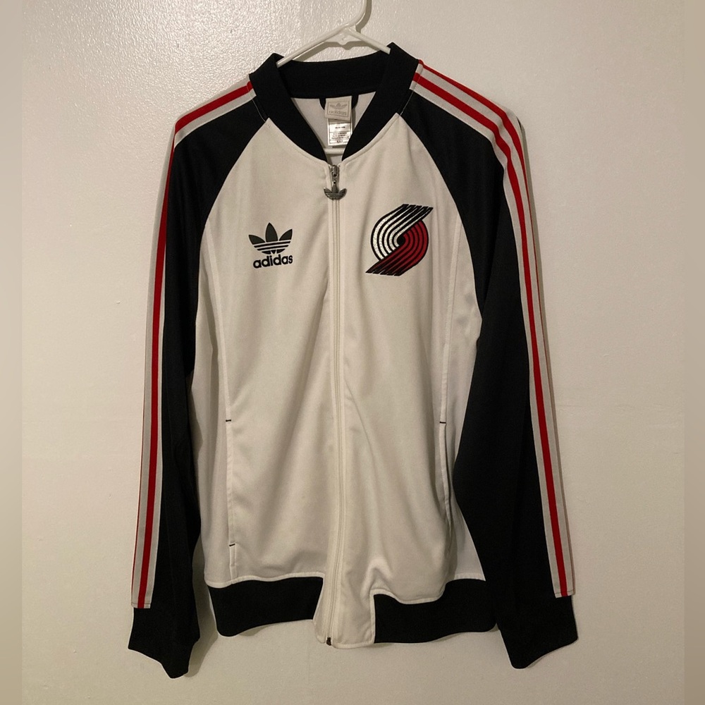 Adidas Portland Trailblazers Warm-Up Jacket - Picture 2 of 5